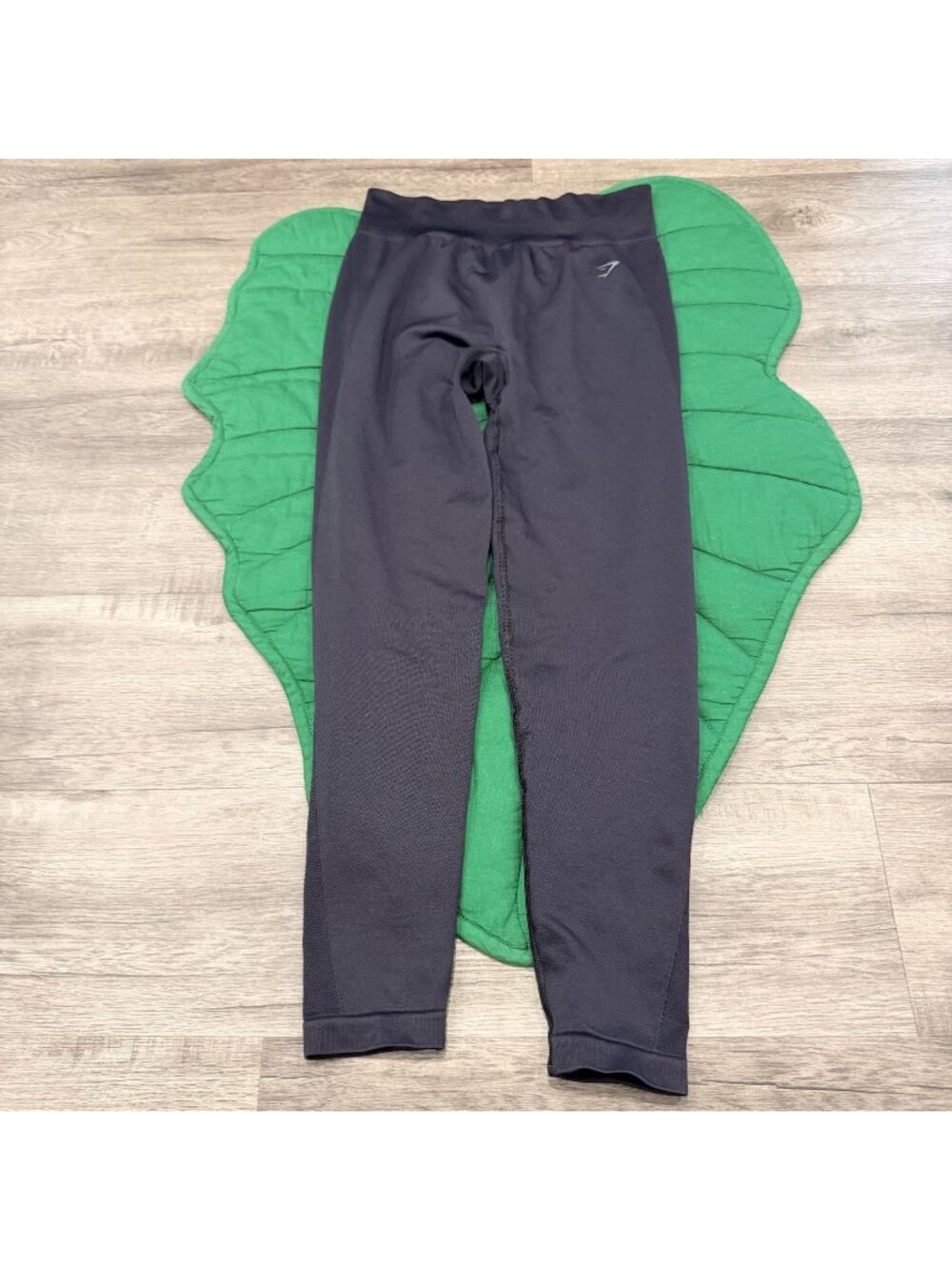 Gymshark Womens Large Black Flex High Waisted Leggings Seamless Althetic